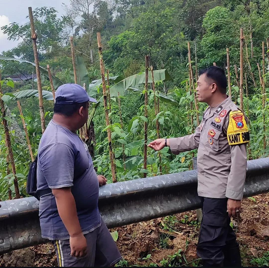 Polisi Penggerak Desa Pakis Baru Konsisten Laksanakan Cek dan Monitoring Pertanian Dukung Ketahanan Pangan
