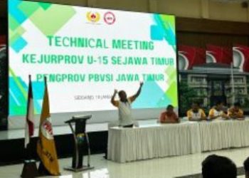 PBVSI Jatim Gelar Kejurprov Bola Voli Antar Club U 15 di GOR Delta Sidoarjo