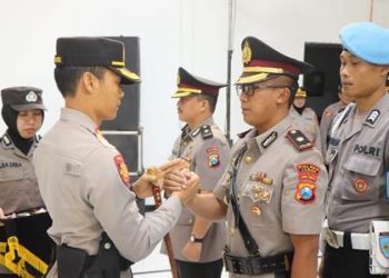 Kapolres Tuban Pimpin Sertijab Pejabat Utama dan Kapolsek
