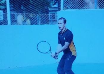 Waka Polres Kediri Kota Buka Turnamen Tenis Lapangan “Kapolres Kediri Kota Cup II”