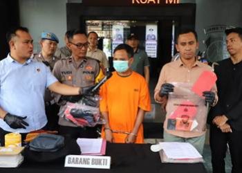 Resmob Satreskrim Polresta Malang Kota Tangkap Residivis Pencurian Ranmor di 24 TKP