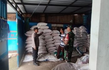 Dukung Ketahanan Pangan, TNI – Polri Monitoring Pupuk Bersubsidi