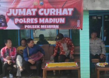 Polres Madiun dan Jajaran Polsek Gelar  Program “Jumat Curhat”
