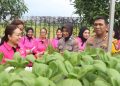 Polresta Sidoarjo dan Bhayangkari Ikuti Launching Penguatan Program Pekarangan Pangan Lestari