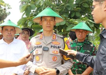 Sukseskan Program Ketahanan Panghan nasional, Kapolres Tuban Panen Raya Jagung Dilakukan secara Serentak