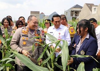 Polresta Malang Kota Ajak Mahasiswa Panen Raya, Diharapkan Dapat Meningkatkan Produktivitas Pertanian