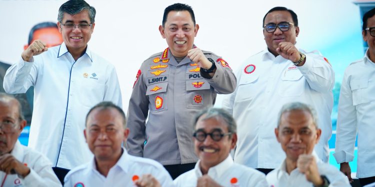 Kapolri Hadiri HUT ke-52 KSPSI, Apresiasi Perjuangan Kalangan Buruh