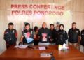 Polres Ponorogo Amankan Sepasang Kekasih Curi Motor Modus Dukun