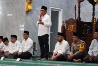 Kapolres Hadiri Safari Ramadan 1446 H di Masjid Sultan Agung