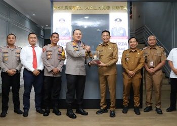 Kapolresta Malang Kota Siap Bersinergi Bersama Wali Kota Malang