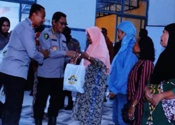 Bulan Suci Ramadhan, Kapolres Kediri Kota Bersama RS Bhayangkara Kediri Gelar Baksos dan Bakkes