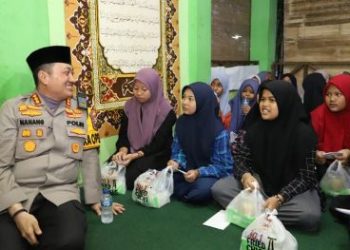Safari Ramadan, Kapolresta Malang Kota Buka Puasa Bersama dan Santuni Anak Yatim